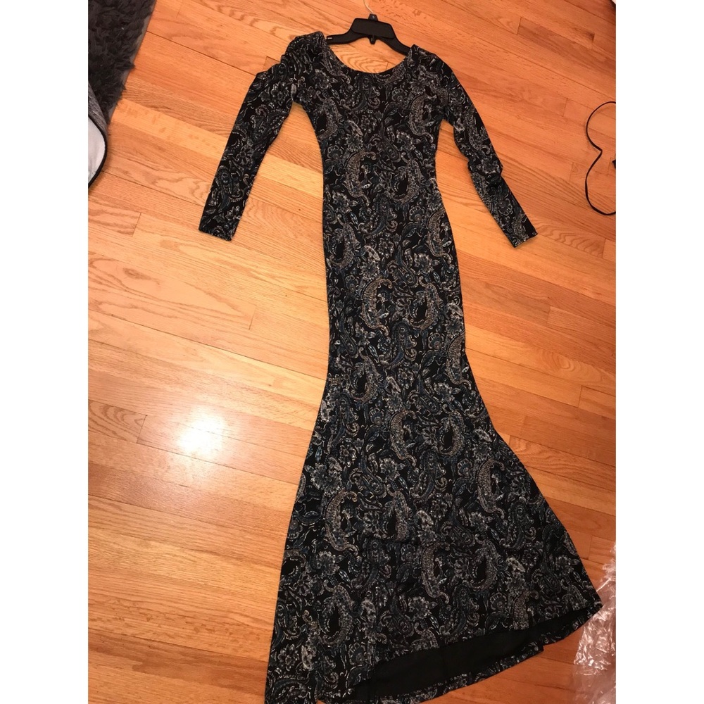 Long body shaping dress!